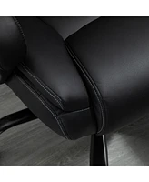 Streamdale Furniture Vinsetto Big & Tall 400lbs Executive Office Chair, Black