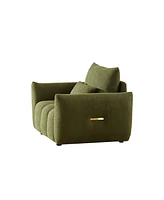 Streamdale Furniture Cozy Teddy Sofa: Modern Lounge Chair for Living, Bedroom, Office