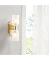 Streamdale Furniture Double Tube 2-Light Wall Sconce