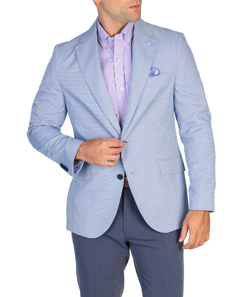 Men's Mini Houndstooth Sport Coat