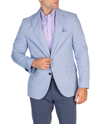 Tailorbyrd Men's Mini Houndstooth Sport Coat