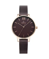 Obaku Women's Walnut Dial Watch