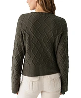 Sanctuary Women's Coastal Cable Crewneck Sweater