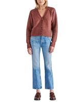 Steve Madden Women's Beckie V-Neck Long-Sleeve Cardigan