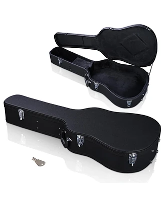 Yescom Electric Guitar Hard Case for Stratocaster Style Wooden Shell Lockable