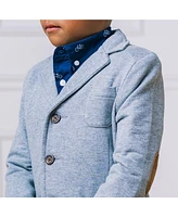 Hope & Henry Toddler Boys Fleece Suit Blazer