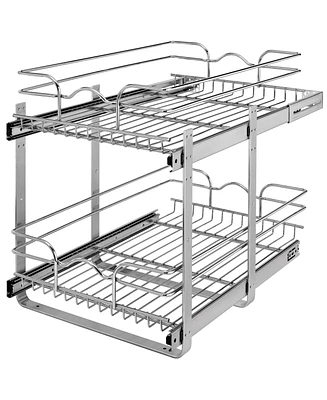 Rev-a-Shelf Kitchen Cabinet Pull Out Shelf Organizer, x 22 In