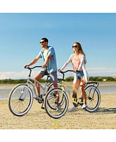 17-inch Single-Speed Cruiser Bike with Classic Comfort Features
