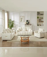 Streamdale Furniture Teddy Sofa Set: 1-Seater, 3-Seater, 3-Seater