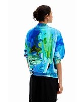 Desigual Women's M. Christian Lacroix arty sweatshirt