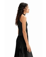 Desigual Women's Short ribbed dress