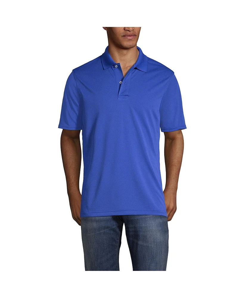 Lands' End Big & Tall Short Sleeve Polyester Polo