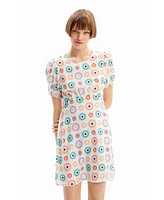 Desigual Women's Geometric short dress