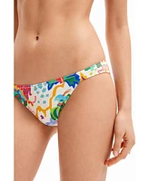 Desigual Women's Jungle design bikini bottoms