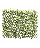 Slickblue English Ivy Expandable Fence Uv Resistant & Waterproof