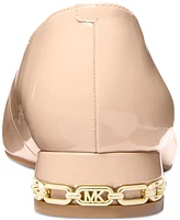 Michael Michael Kors Women's June Chain-Detail Ballet Flats