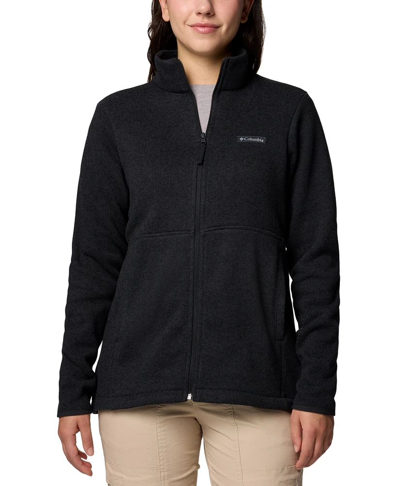 Columbia Women's Alto Pass Full-Zip Stretch Fleece Top