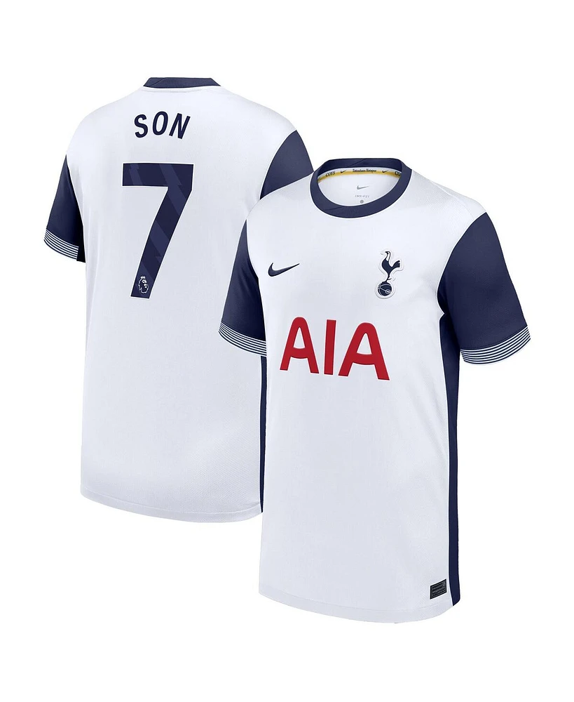 Nike Big Boys and Girls Son Heung-Min White Tottenham Hotspur 2024/25 Home Replica Player Jersey