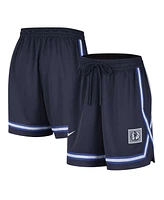 Nike Women's Navy Dallas Mavericks Sideline Fly Crossover Performance Shorts