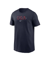 Nike Big Boys and Girls Navy Team Usa Core T-Shirt