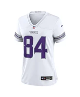 Nike Women's Randy Moss White Minnesota Vikings Alternate Retired Player Game Jersey