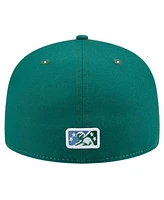 New Era Men's White Daytona Tortugas Theme Night the Nine 59FIFTY Fitted Hat