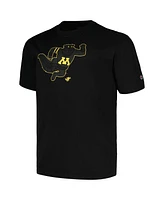 Profile Men's Black Minnesota Golden Gophers Big Tall Pop T-Shirt