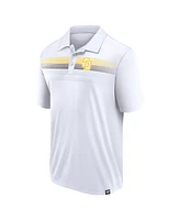 Fanatics Men's White San Diego Padres Big Tall Victory for Us Interlock Polo