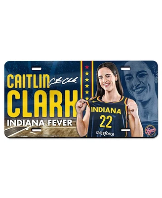 Wincraft Caitlin Clark Indiana Fever Laser-Cut Metallic License Plate