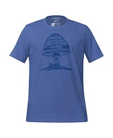 Section 119 Men's and Women's Blue The Allman Brothers Band Logo Tri-Blend T-Shirt