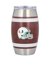 Indigo Falls Miami Hurricanes 15oz. Football Tumbler