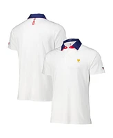 B. Draddy Men's White 2024 Presidents Cup Team Usa Cb Polo