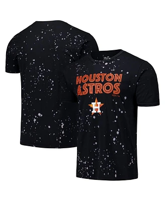 Majestic Men's Black/White Houston Astros Splatter T-Shirt