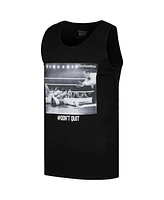 Contenders Clothing Men's Black Rocky Get Up Tank Top