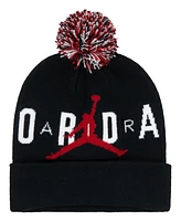 Jordan Big Kids Pom Beanie Set