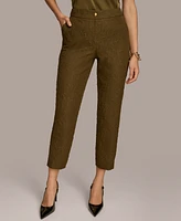 Donna Karan New York Women's Textured Ankle Pants