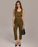 Donna Karan New York Women's Textured Ankle Pants