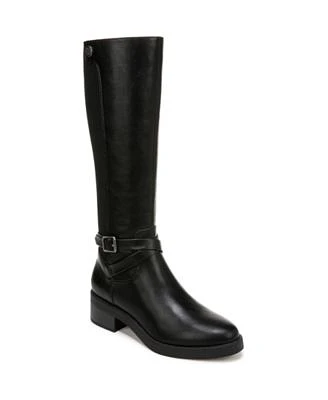 Lifestride Womens Brittany Knee High Riding Boots Regular Wide Calf