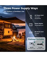 Dual Zone 12V Car Refrigerator 64QT Portable Compressor Fridge Freezer (-4 68 ) for RVs
