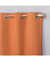 Sun Zero Harper Bright Vibes 100% Blackout Grommet Curtain Panel