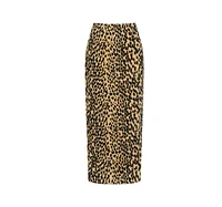 Nocturne Women's Leopard Print Pencil Skirt