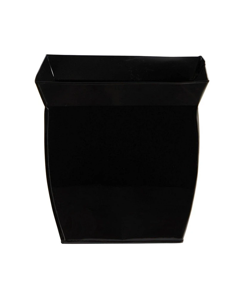 Slickblue 11.75" Fluted Metal Square Planter