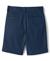 Lands' End Big Boys Husky Active Chino Shorts