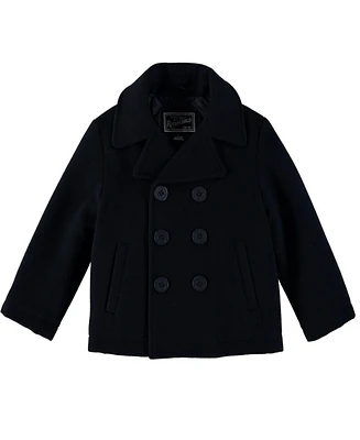 S Rothschild & Co Baby Boys Classic Double Breasted Peacoat