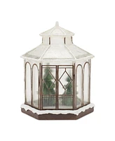 Slickblue Led Winter Gazebo Display for Festive Seasonal Decor