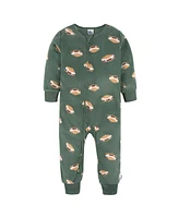 Toddler Boys' Footless Fleece Pajamas, 3-Pack