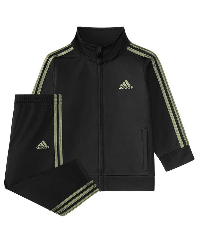 adidas Baby Boys 2-Piece Long Sleeve Essential Tricot Set