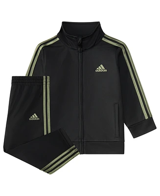adidas Baby Boys 2-Piece Long Sleeve Essential Tricot Set