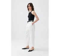 Nocturne Women's High Waist Pleated Pants