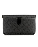 Nine West Women's Lockup 9 Phone Crossbody Wallet